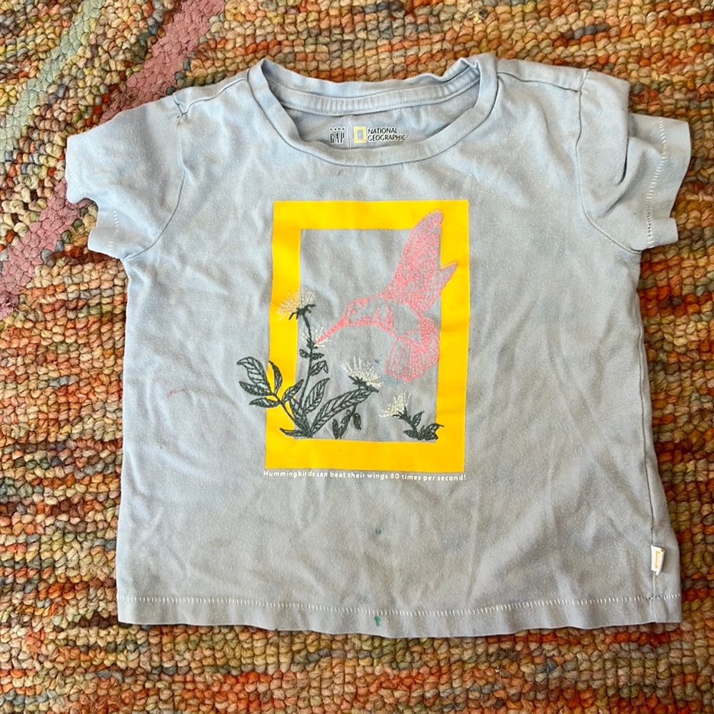 Gap Kids National Geographic shirt toddler girls 2t